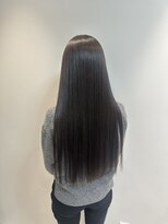 コル 市川(cor)&nbsp;艶髪矯正(縮毛矯正/ストレート)×ダークアッシュ