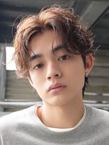 フィフス 原宿(fifth)&nbsp;原宿メンズパーマシャドウパーマシースルーマッシュウルフゆるめ