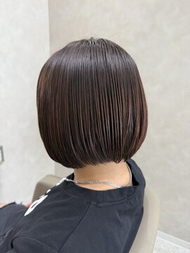 ジーナ 福岡藤崎(Zina) [Zina福岡藤崎]髪質改善トリートメント/ショートボブ