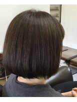 ピース 大島店(peace) 髪質改善カラー/ショートボブ/ショートヘアー/50代/40代