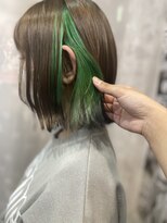 ヲタクに美容室は難しい。&nbsp;イヤリングエンドカラー★ブリーチ1回