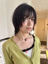 ビファインクーアヴェダ(Be fine coo AVEDA)&nbsp;レイヤーボブ　ウルフレイヤー　ジェンダーレスアンニュイ/