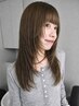 《リピートNo.2》カット+透明感カラー+クイックトリートメント