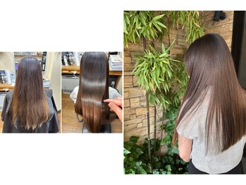 シンラヘアー(SINRAhair)の写真/話題の長門政和さんプロデュース[METEOストレート][メテオカラー][メテオアルカリ酸熱トリートメント]導入!