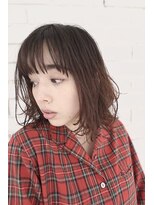 アンド(AND)&nbsp;ストレートバング外ハネボブ