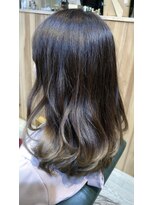 ココ テラス(coco-terrasse)&nbsp;ブリーチ×ナチュラルグラデーション