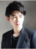 [K-two銀座]ビジネスかき上げバングの束感ショート