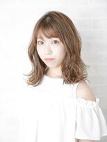 アフロディーテ 銀座(APHRODITE GINZA)&nbsp;黒髪/グレーベージュ/レイヤーロング/前髪パーマ/銀座