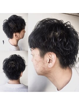 ディーリンク 南橋本店(HAIR MAKE DLINK) ナチュラルメンズパーマ