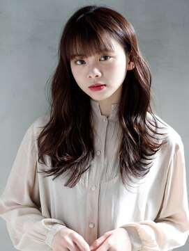 クィーンズガーデンバイケーツーギンザ(QUEEN’S GARDEN by K two GINZA) [K-two銀座]大人かわいいロングヘア×シースルーバング