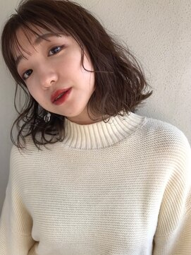 ワンインチ(1 inch) 【1inch】デジタルパーマ/ベージュ（札幌/麻生）