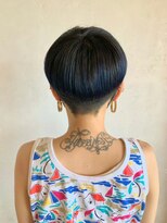 ベルビアンカ(Belle BIANCA)&nbsp;Belle BIANCA ワイドバング/ディープブルー/マッシュ byマツモト