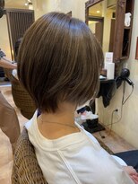 ヘアーリゾート トリップ(Hair Resort Trip)&nbsp;大人可愛いショート×グレージュ