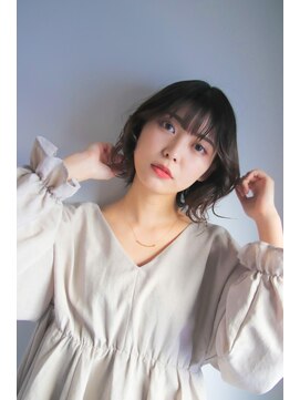 フラミューム 横浜(flammeum) ふんわりボブ