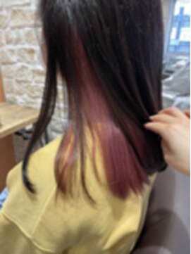 エイトオーミヤ 大宮店(EIGHT omiya) インナーカラー*ピンク 大宮 市橋