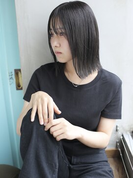 バース(BIRTH) 天神【BIRTH】モテ愛され外ハネボブ×アッシュブルー　1