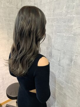 リル(lil) オリーブグレー【イルミナカラー/宇都宮美容室/鹿沼美容室】