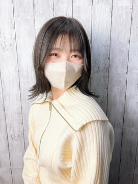 ビューティドレッセヤマノ 池袋パルコ(Beauty Dresse YAMANO) 【ボブ】外ハネミディアム＆地毛風カラー