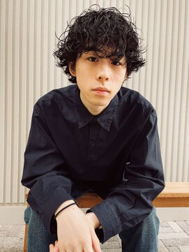 ガレージ バイ グリーン 原宿 表参道(Garage by green) 【loki】メンズマッシュ×スパイラルパーマ