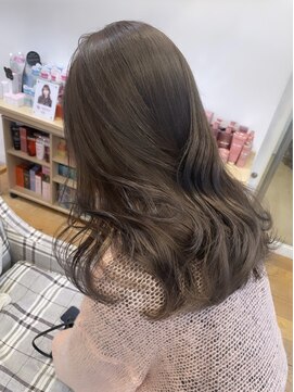 バイオレット 栄店(Violet) くすみカラー くすみグレージュ 透明感カラー 柔らかカラー