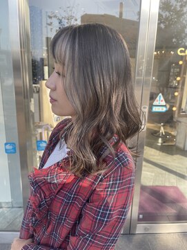 コワファースト 大分(COIFF1RST) 柔らかいフェイスフレーミング！ベージュ・グレージュカラー