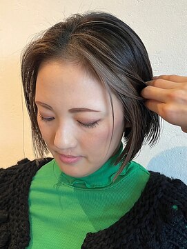 シェール(cher) インナーカラー/フェイスフレーミング【cher西宮北口：三田】