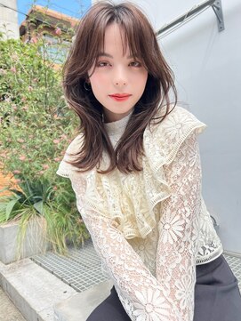 アルテ(ARTE) 【ARTE表参道/青山】小顔レイヤー×シアベージュ