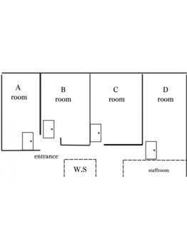 スタイリストごとのこだわり空間で完全プライベート確保＊至福空間で特別な時間をご提供[完全個室/辻堂駅]