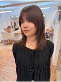 レイヤー×オリーブベージュ