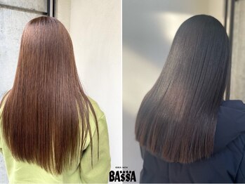 バサ 久米川店(BASSA)の写真/お客様の髪の状態を見ながら薬剤を調整！ダメージのある髪も柔らかいさらツヤ髪へ導きます♪[久米川]