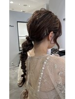 マッシュ 天王寺あべの(MASHU)&nbsp;編みおろしアレンジ