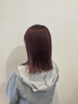 ヘアーサロン リーベ 清瀬店(Hair Salon Liebe) バイオレットピンク