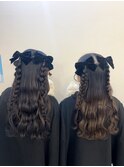 ツイン双子ハーフツイン
