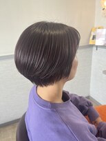 オッジ ヘアー 深谷店(Oggi Hair)&nbsp;大人ショート&イルミナ艶カラー　１２月