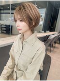 ショート/ショートボブ/ボブ/縮毛矯正5212