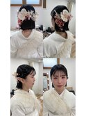卒業式ヘアメイク