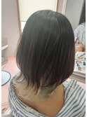 ウルフカット、インナーカラー