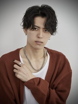 ドットファースト 町田店(dot. 1st) センターパート/メンズパーマ/メンズサロン/スパイラルパーマ