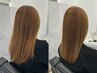 【再来】カット+カラー(リタッチ)+酸性ストレート+ヘアエステ