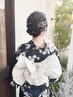 【夏限定★電話予約のみ】浴衣着付け+ヘアセット￥11550
