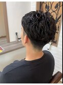 メンズショートパーマ