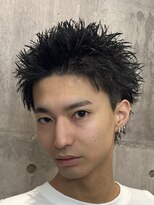 ネクストネオ 静岡(NEXT NEO)&nbsp;NEXTNEO壮真/メンズ/短髪/スパイキーショート/ブルーブラック