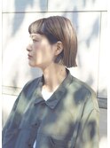 ぱつんボブ/前髪/切りっぱなし 【妙典/千葉】