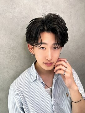 ジーナ 天神(Zina) 【Zina】メンズ/韓国/センターパート/縮毛矯正/福岡/天神/大名