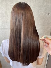 ウララ 表参道(urara) 艶感カラー/オリーブベージュ/髪質改善/髪質改善カラー/20代