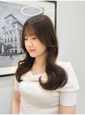 韓国ヘア/レイヤーカット/ロングレイヤー