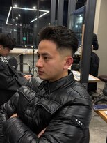 リッチブランドアンドコー(Rich Brand&Co)&nbsp;スパイキーショート　フェード　スペインカール　ルーズパーマ