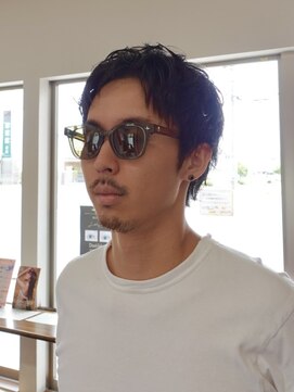 ディッセンバー 伊勢崎(December) メンズ/センターパート/似合わせカット/ニュアンスパーマ