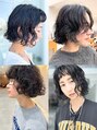 エマン(AIMANT)&nbsp;ボブパーマ｜ラフさとウェット感で魅せる質感デザイン
