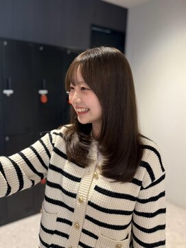 モク 神楽坂(mok) ワンカールで可愛いレイヤーカット♪
